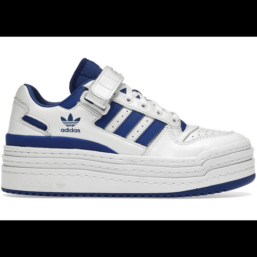Adidas Triple Platform Low Blue Thread
